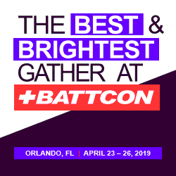 The Best & Brightest Gather at Battcon | Orlando, FL | April 23-26, 2019