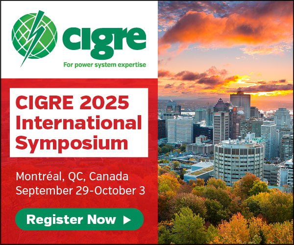CIGRE 2025 International Symposium in Montréal | Sept. 29-Oct. 3, 2025