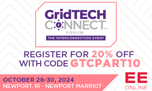 Register for GridTECH Connect Forum at 20% off with code GTCPART10