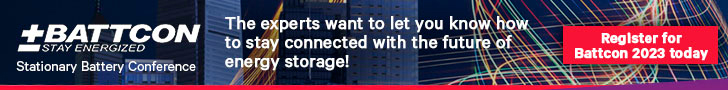 Stay connected with the future of energy storage—Register for Battcon!